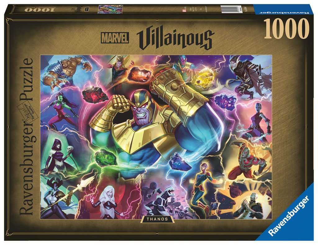 Marvel Villainous: Thanos – 1000 Piece Jigsaw Puzzle (Ravensburger)