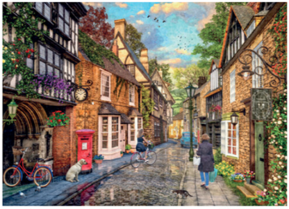 Ravensburger - Down the Lane No.2, Meadow Hill Lane - 1000 Piece Jigsaw Puzzle