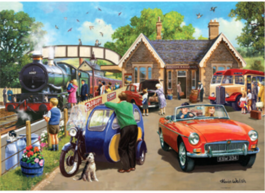 Leisure Days No.6 Days Out – 1000 Piece Jigsaw Puzzle (Ravensburger)