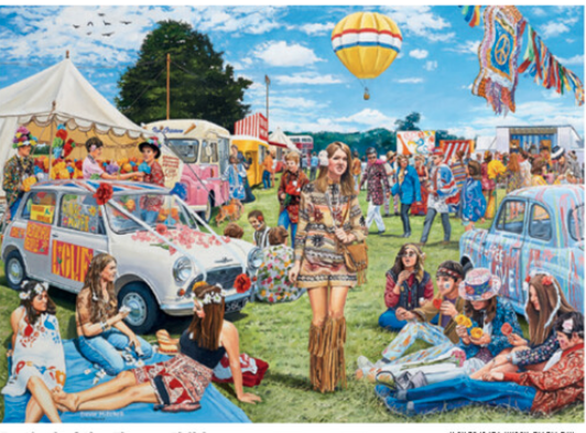 Festival of the Flower Children – 1000 Piece Jigsaw Puzzle (Ravensburger)