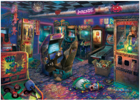 Forgotten Arcade – 1000 Piece Jigsaw Puzzle (Ravensburger)