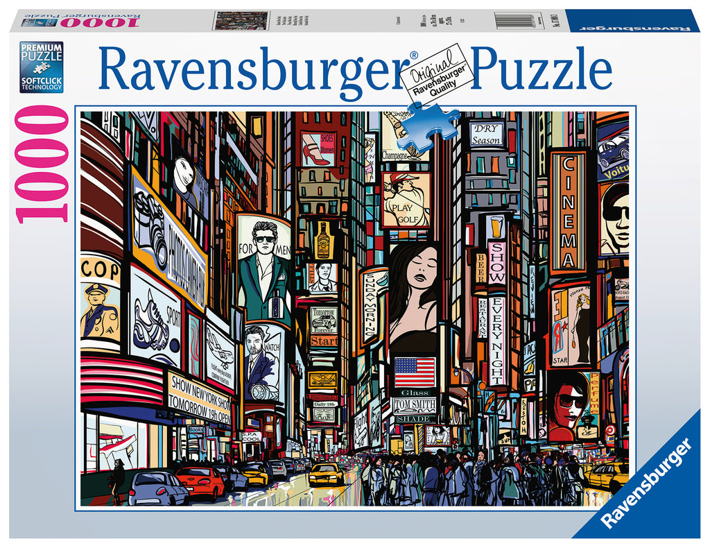 Colourful New York – 1000 Piece Jigsaw Puzzle (Ravensburger)