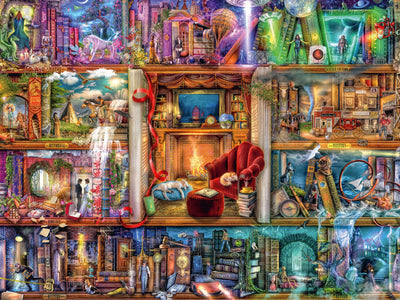 The Grand Library – 1500 Piece Jigsaw Puzzle (Ravensburger)