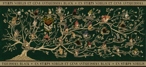Harry Potter Black Family Tree – 2000 Piece Jigsaw Puzzle (Ravensburger)