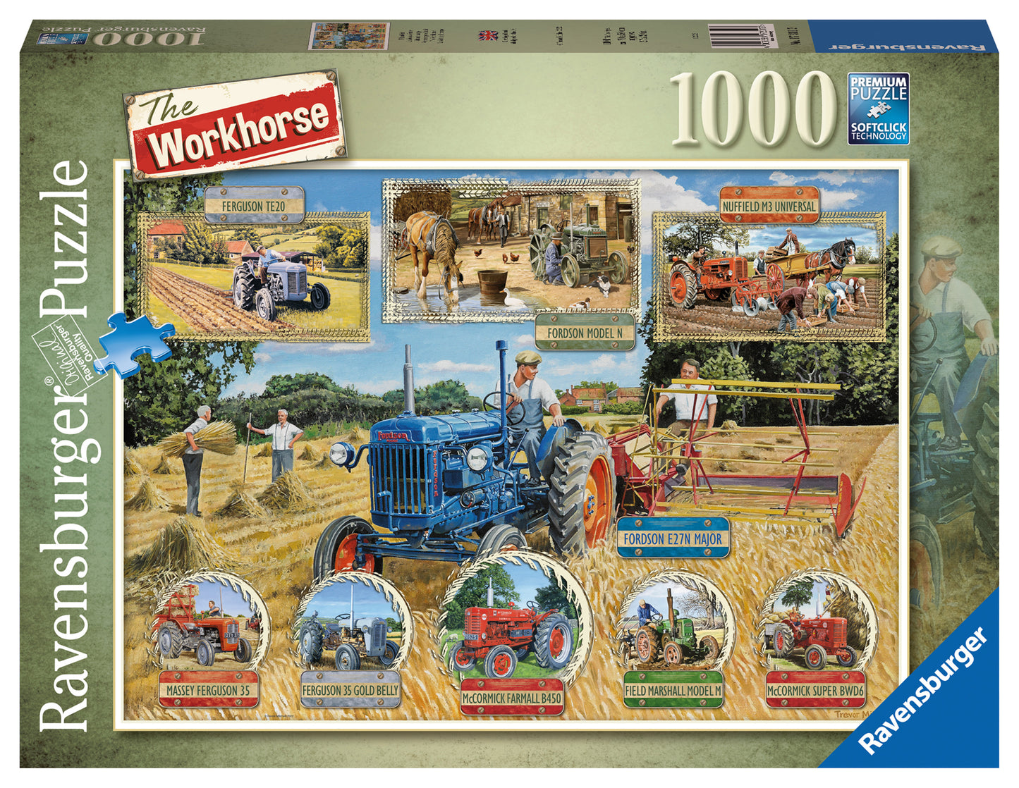 Ravensburger - The Workhorse - 1000 Piece Jigsaw Puzzle