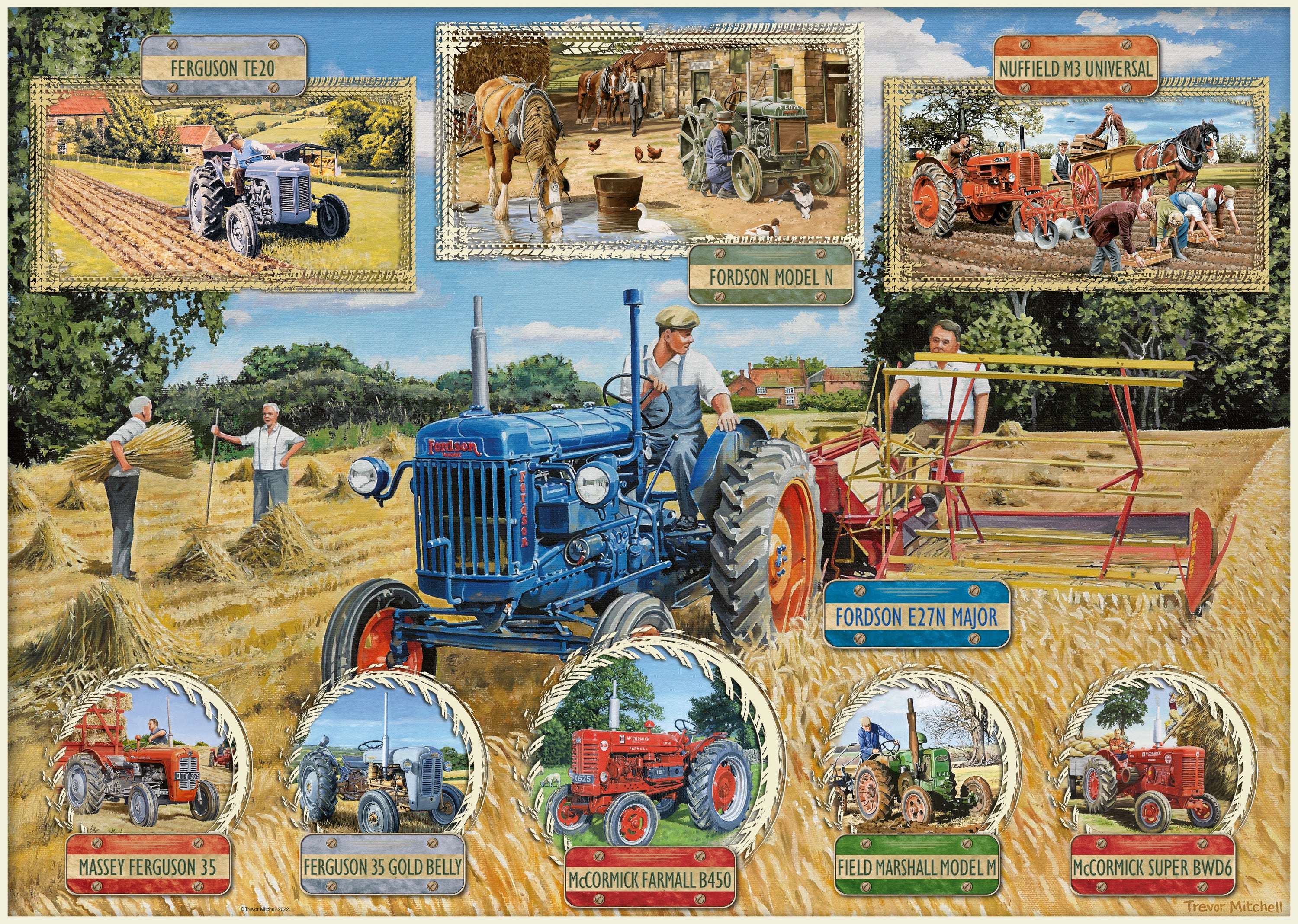 The Workhorse – 1000 Piece Jigsaw Puzzle (Ravensburger)