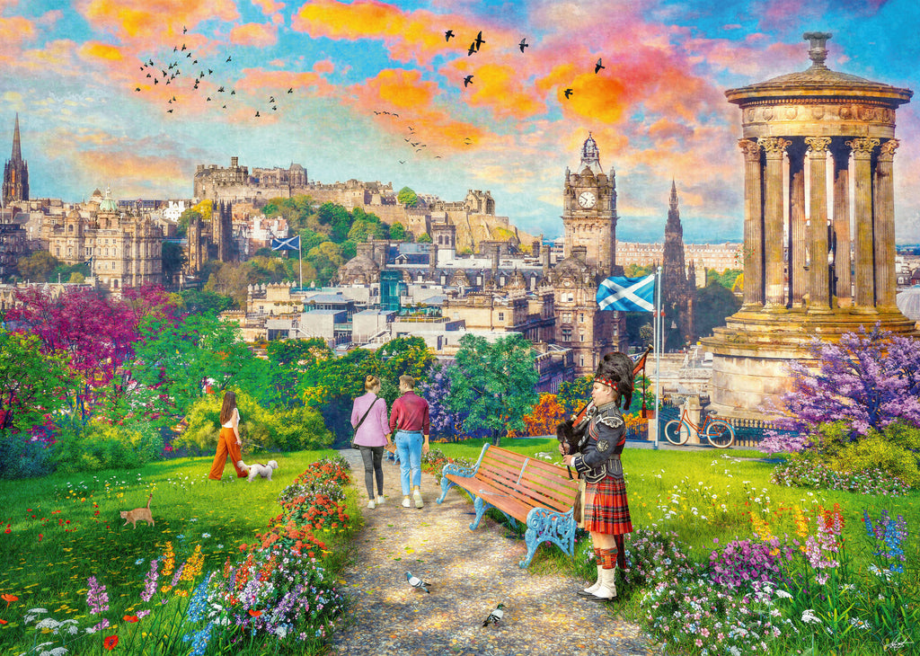 Edinburgh Romance – 1000 Piece Jigsaw Puzzle (Ravensburger)