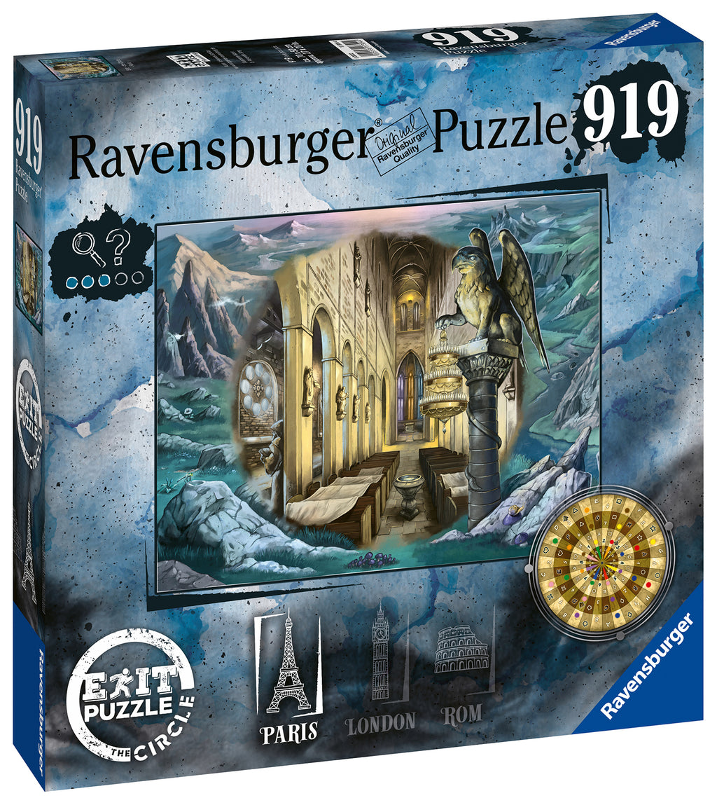 Exit the Circle: Paris – 919 Piece Jigsaw Puzzle (Ravensburger)