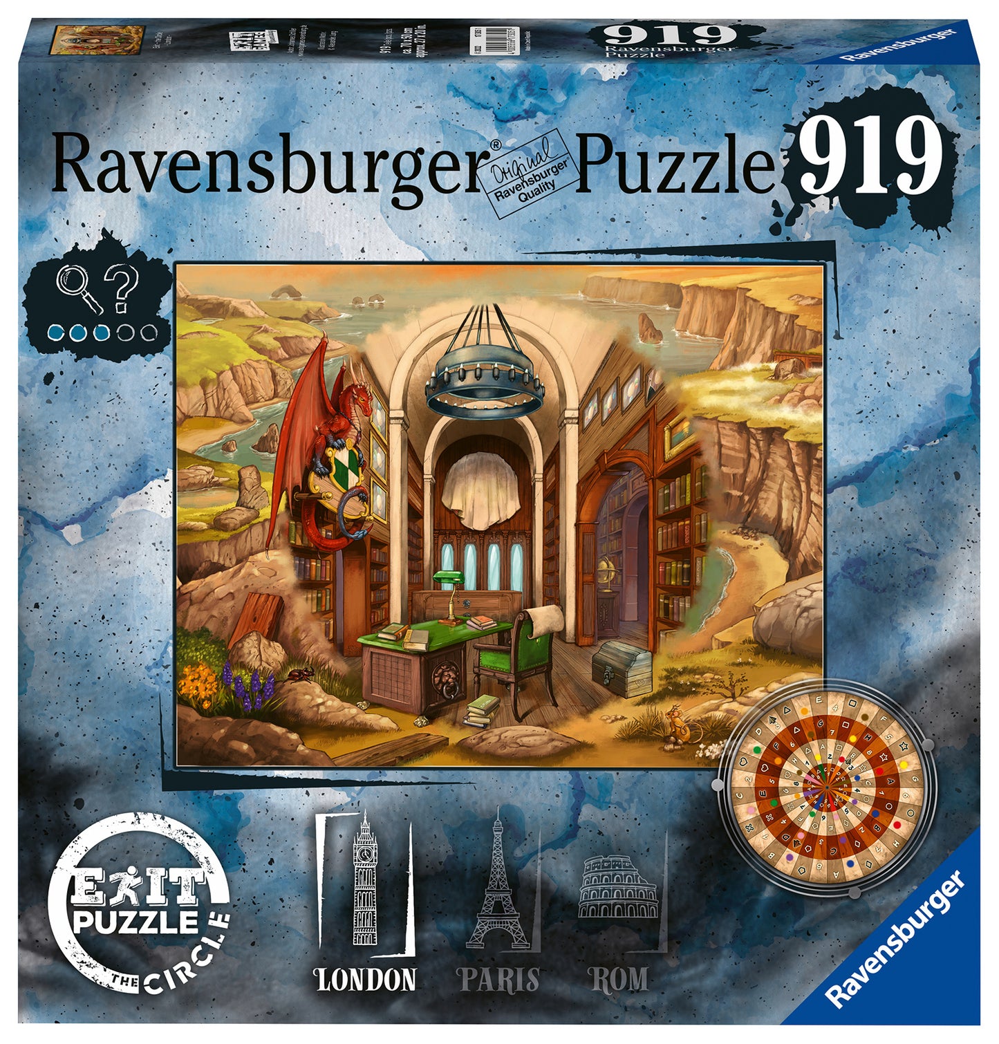 Ravensburger - Exit the Circle - London -  919 Piece Jigsaw Puzzle