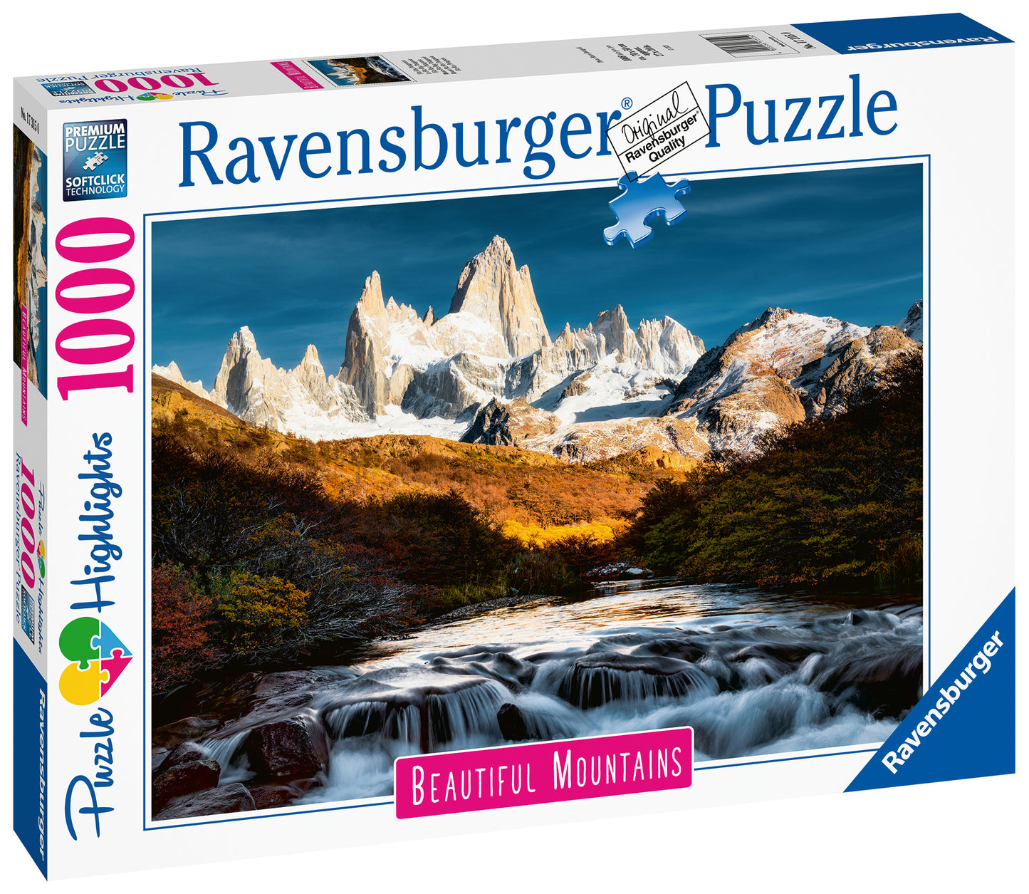 Ravensburger - Fitz Roy, Patagonia, Argentina - 1000 Piece Jigsaw Puzzle