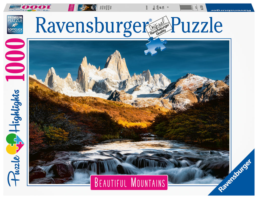 Fitz Roy, Patagonia, Argentina – 1000 Piece Jigsaw Puzzle (Ravensburger)