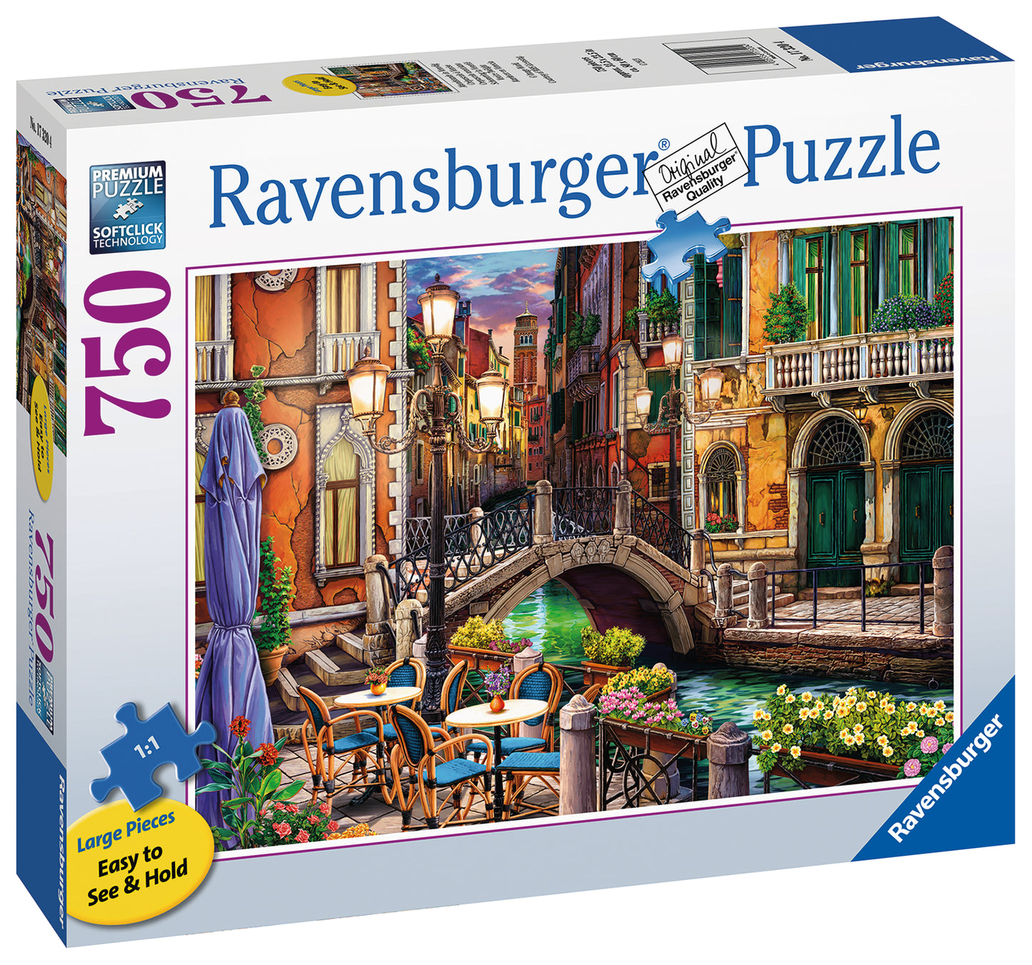 Ravensburger - Venice Twillight - 750 Piece Large Format Jigsaw Puzzle