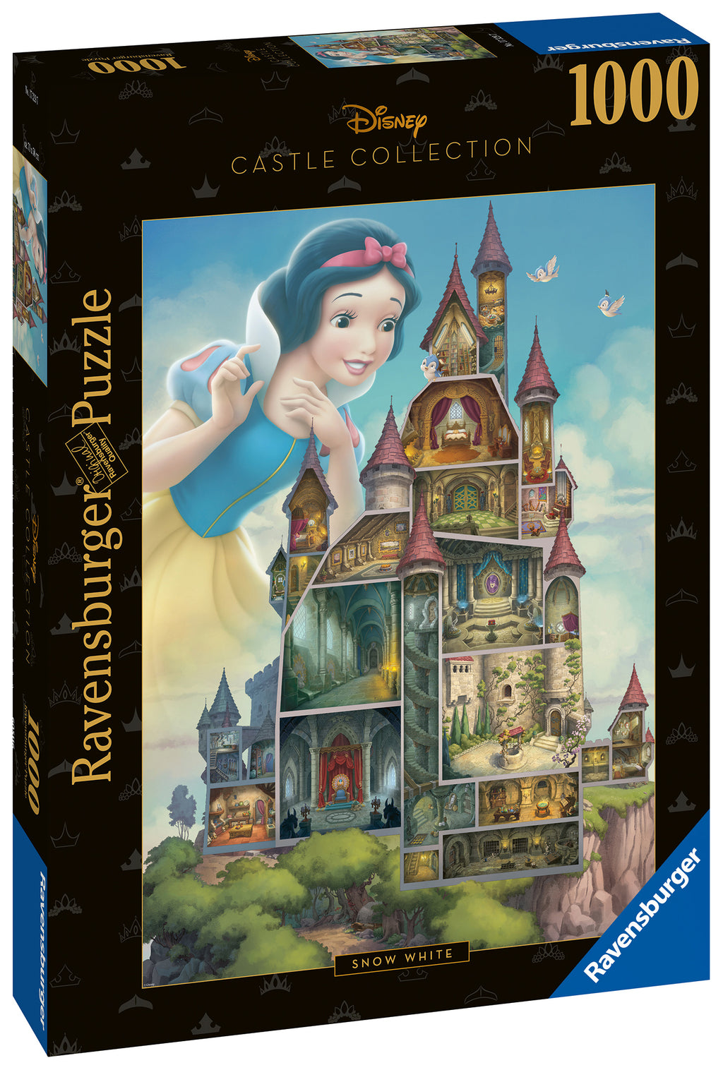 Disney Snow White Castle – 1000 Piece Jigsaw Puzzle (Ravensburger)