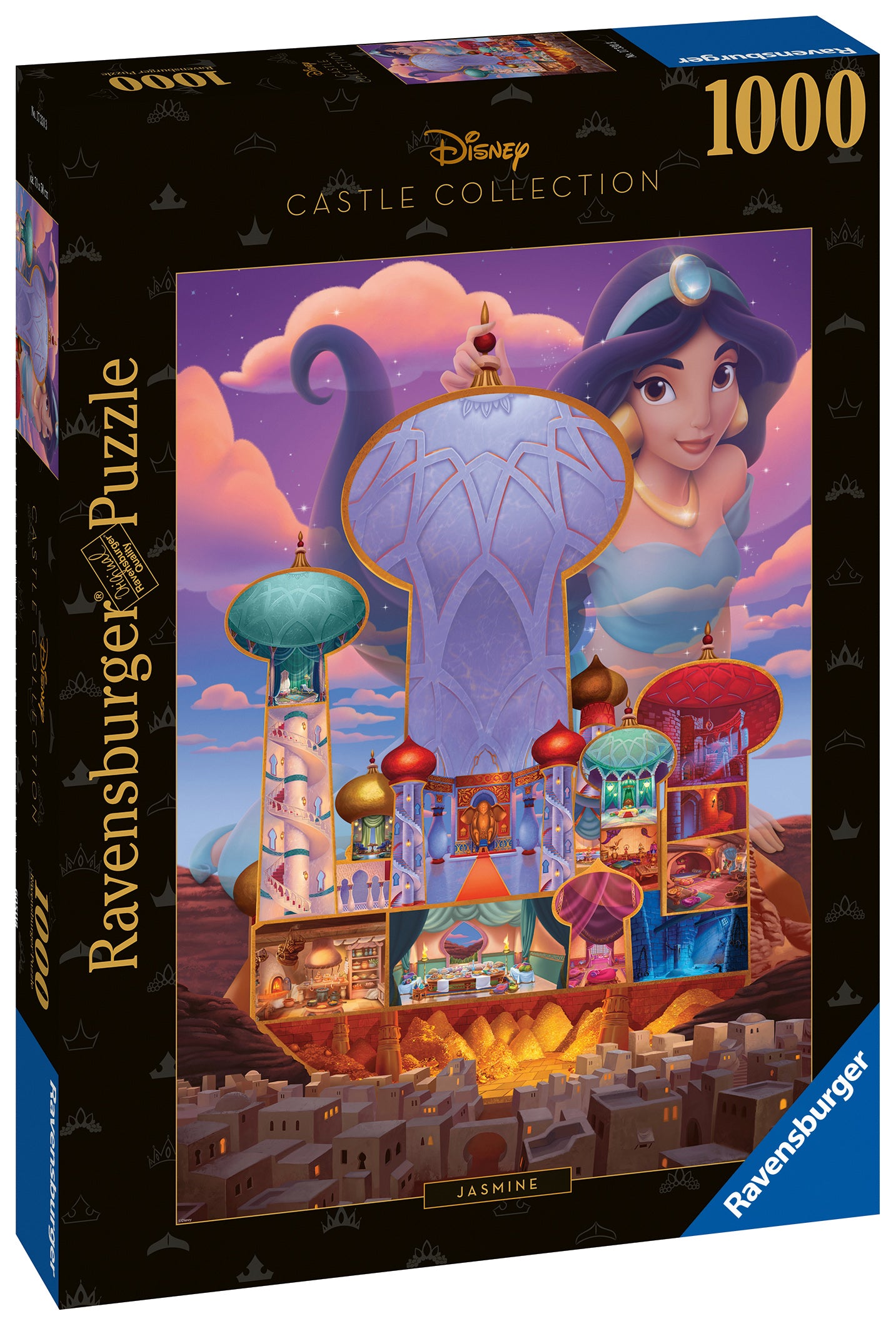 Disney Jasmine Castle – 1000 Piece Jigsaw Puzzle (Ravensburger)