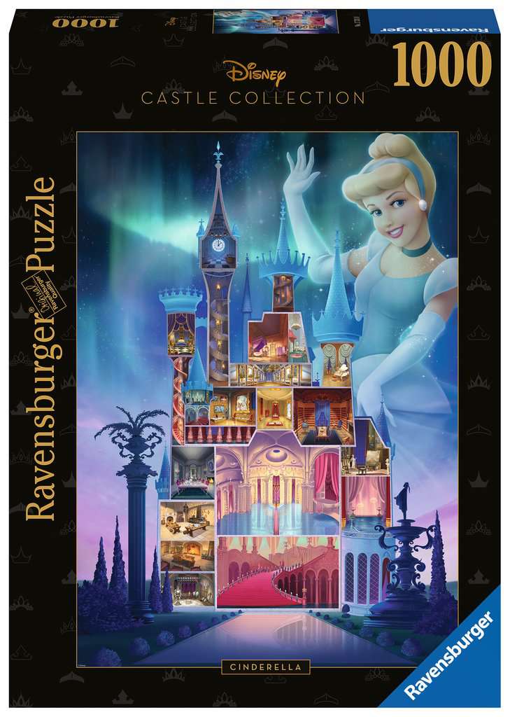 Disney Cinderella Castle – 1000 Piece Jigsaw Puzzle (Ravensburger)