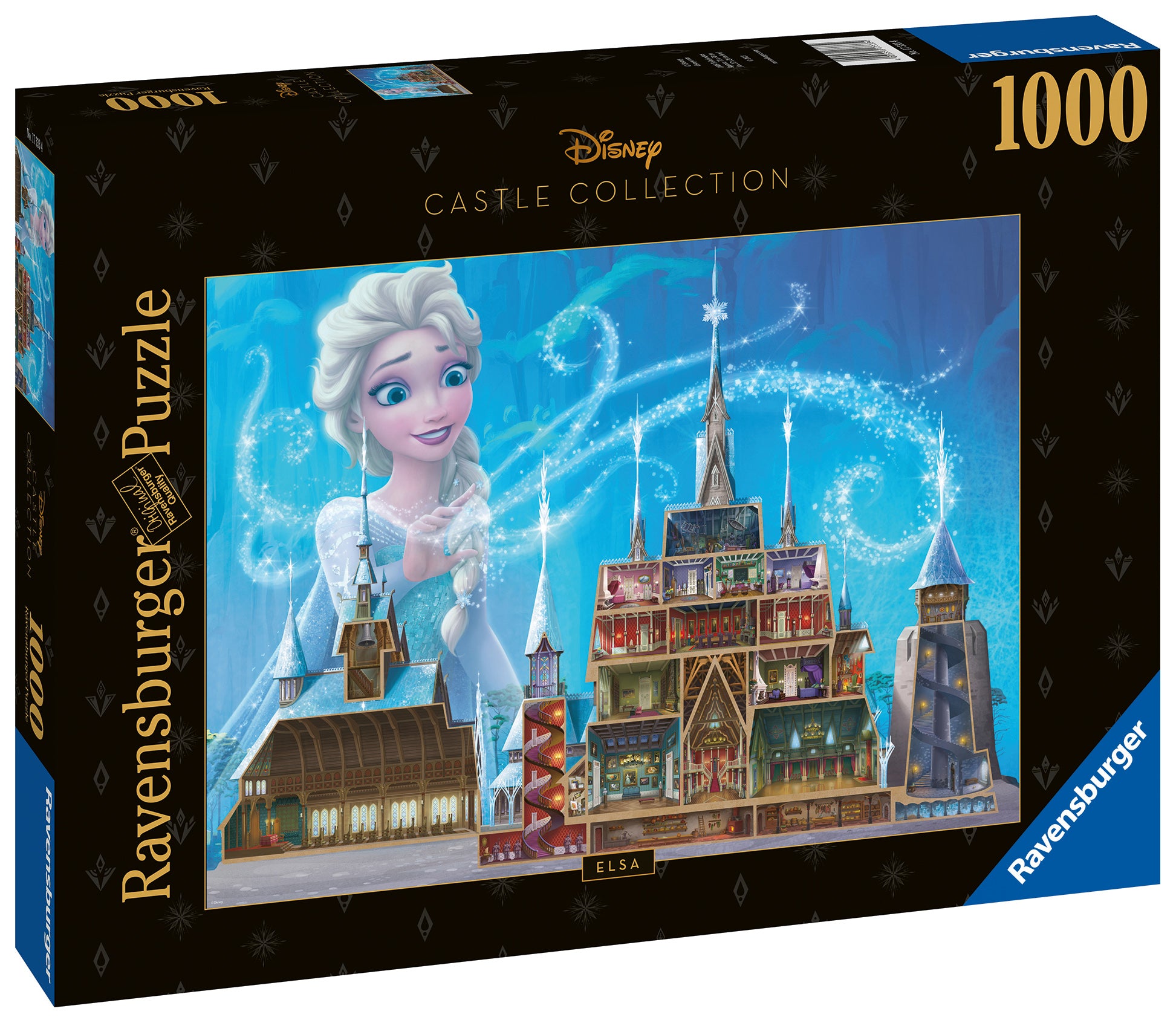 Disney Elsa Castle – 1000 Piece Jigsaw Puzzle (Ravensburger)