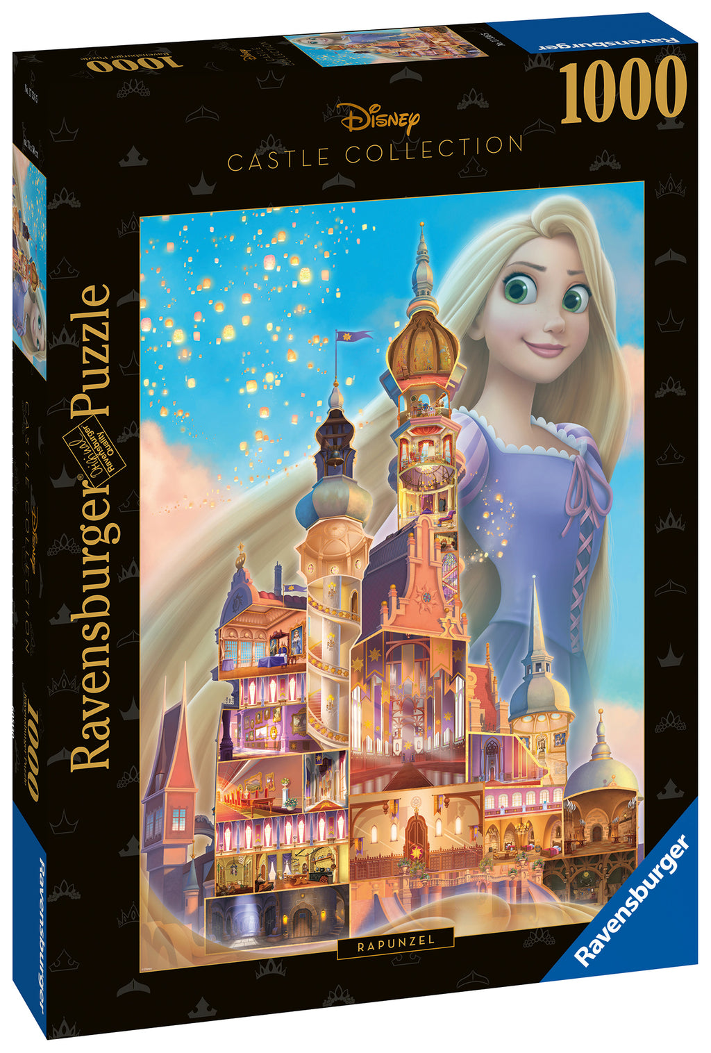 Disney Rapunzel Castle – 1000 Piece Jigsaw Puzzle (Ravensburger)