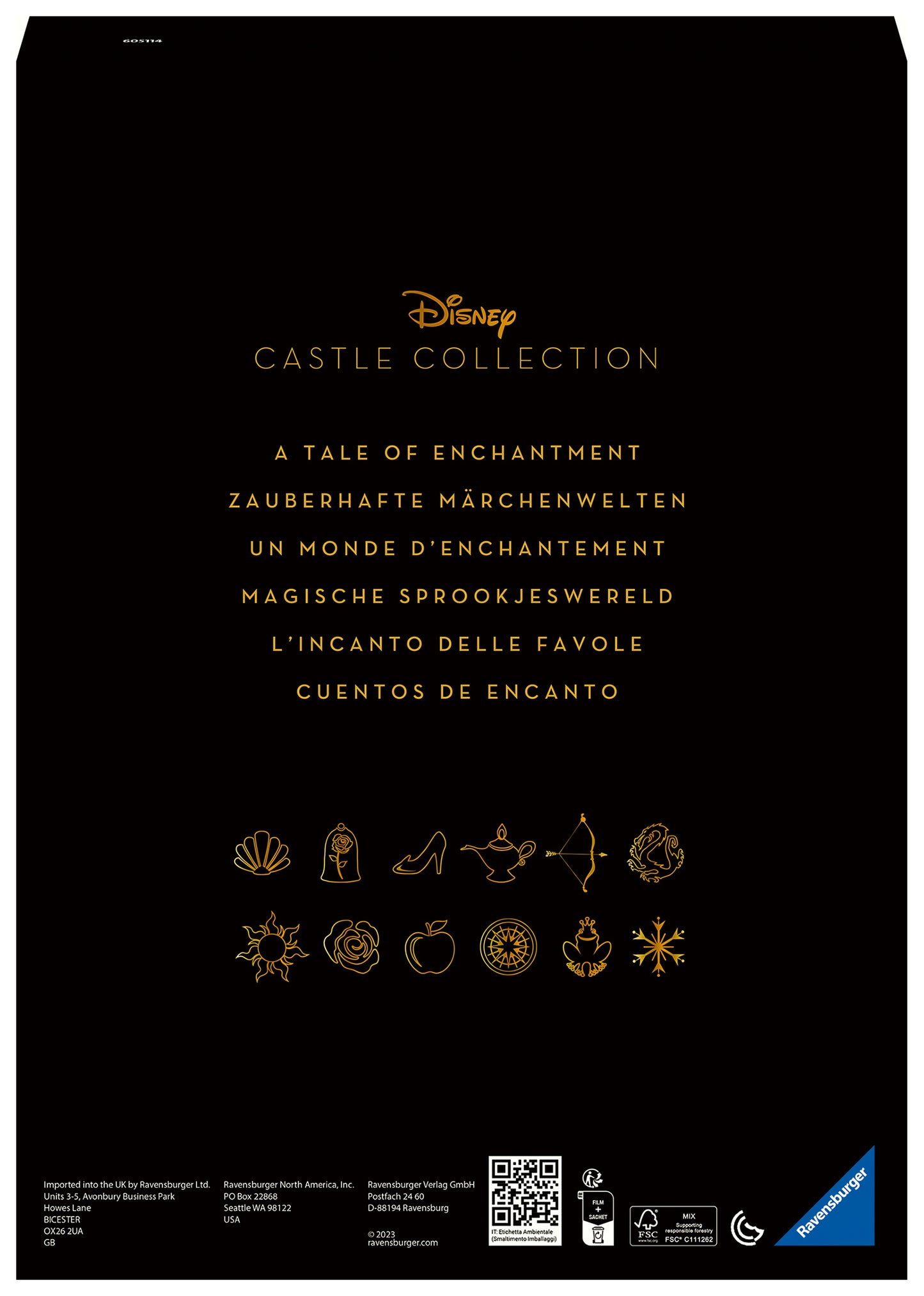 Ravensburger - Disney Rapunzel Castle - 1000 Piece Jigsaw Puzzle