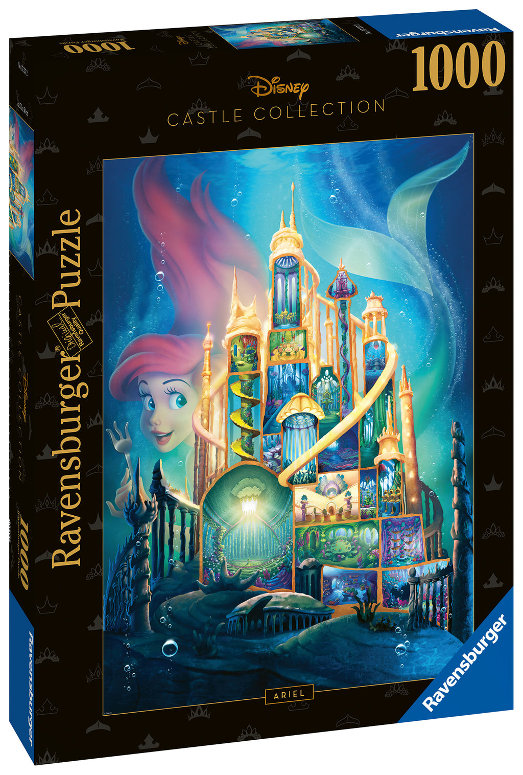Disney Ariel Castle – 1000 Piece Jigsaw Puzzle (Ravensburger)