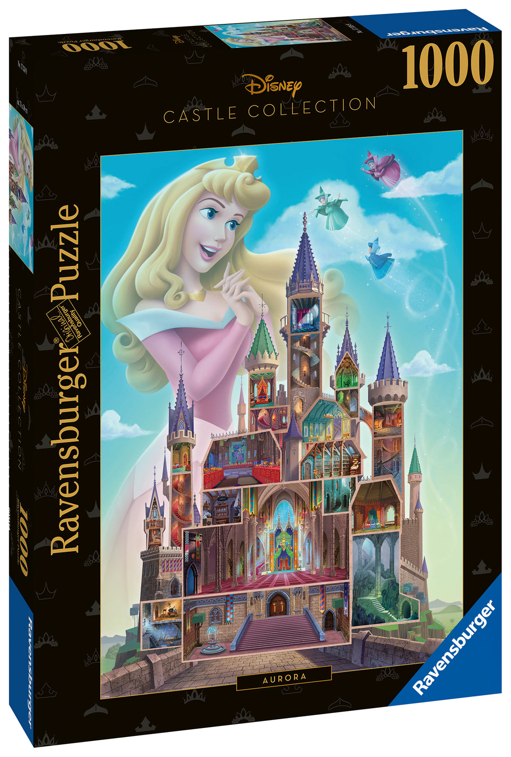 Disney Aurora Castle – 1000 Piece Jigsaw Puzzle (Ravensburger)