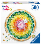 Circle of Colours – Pizza – 500 Piece Jigsaw Puzzle (Ravensburger)