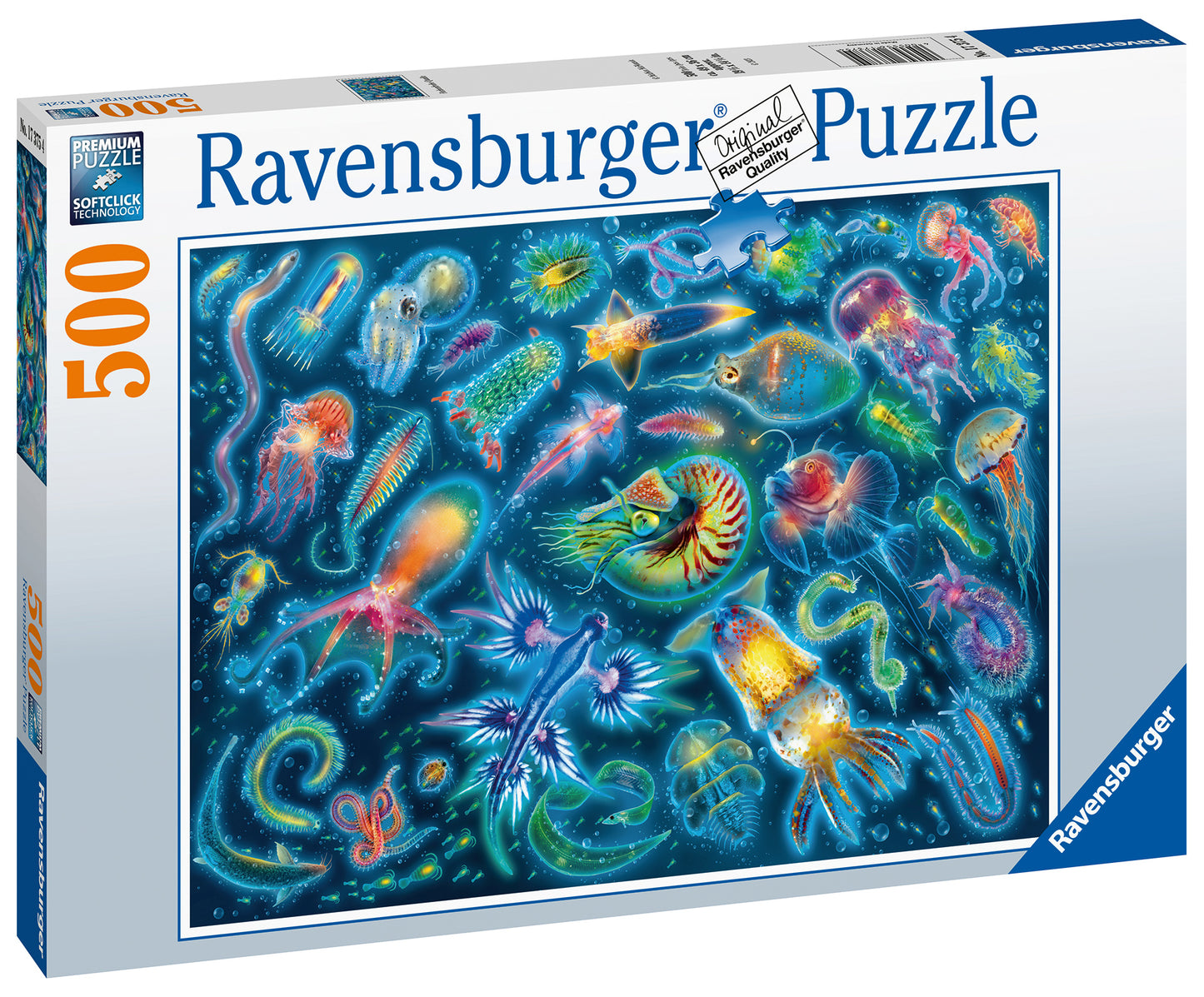 Ravensburger - Colourful Underwater Species - 500 Piece Jigsaw Puzzle
