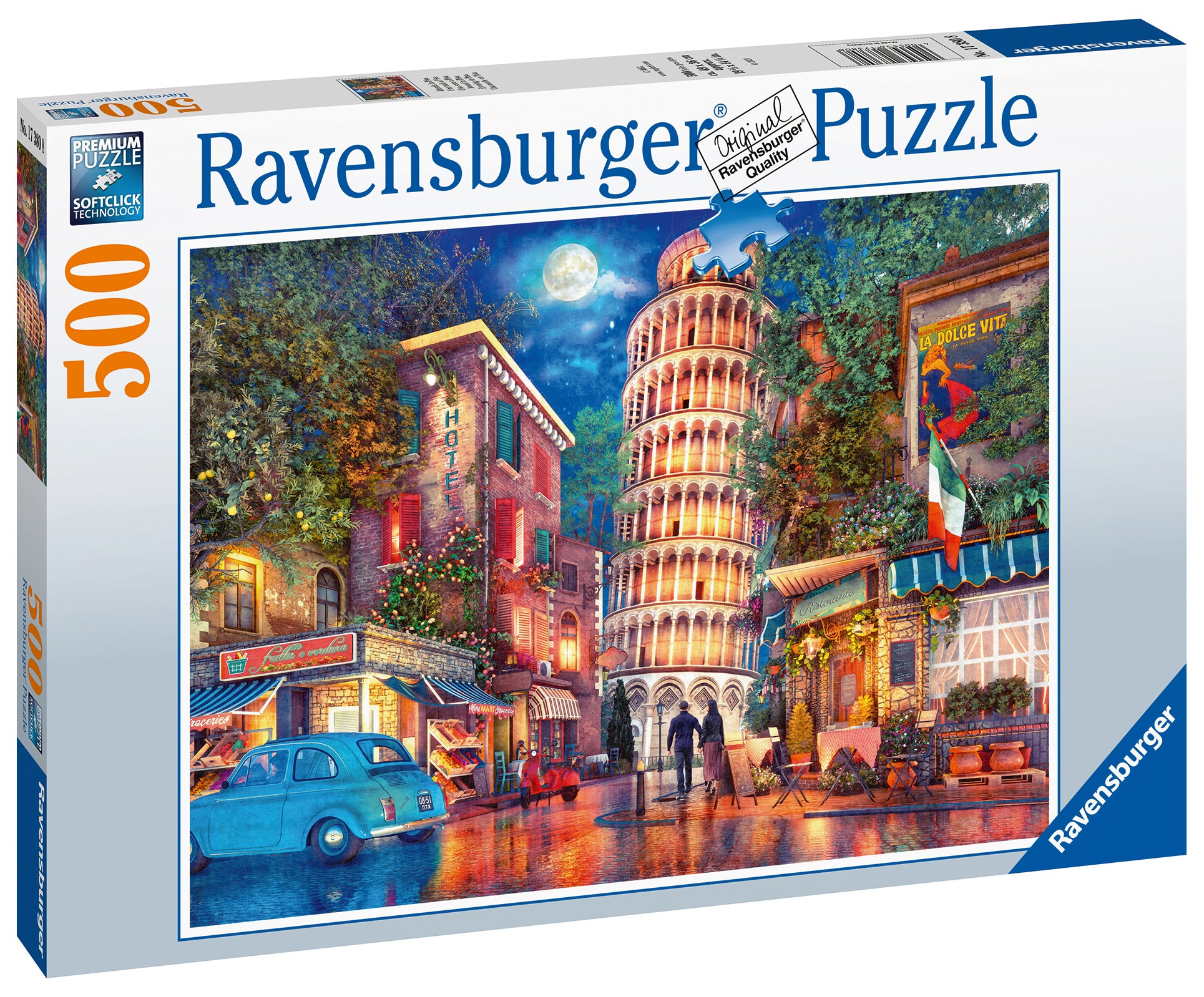 Evening in Pisa – 500 Piece Jigsaw Puzzle (Ravensburger)
