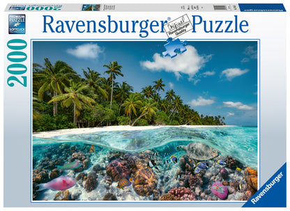 Ravensburger - A Dive in the Maldives - 2000 Piece Jigsaw Puzzle