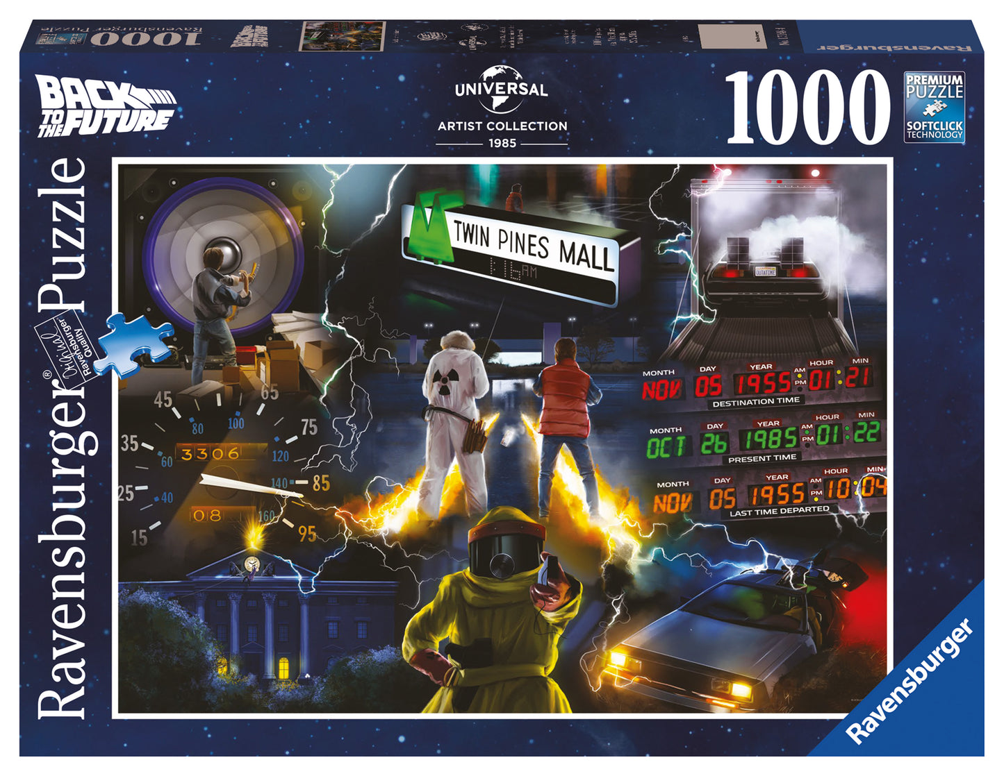 Ravensburger - Universal Vault Collection, Back to the Future - 1000 Piece Jigsaw Puzzle