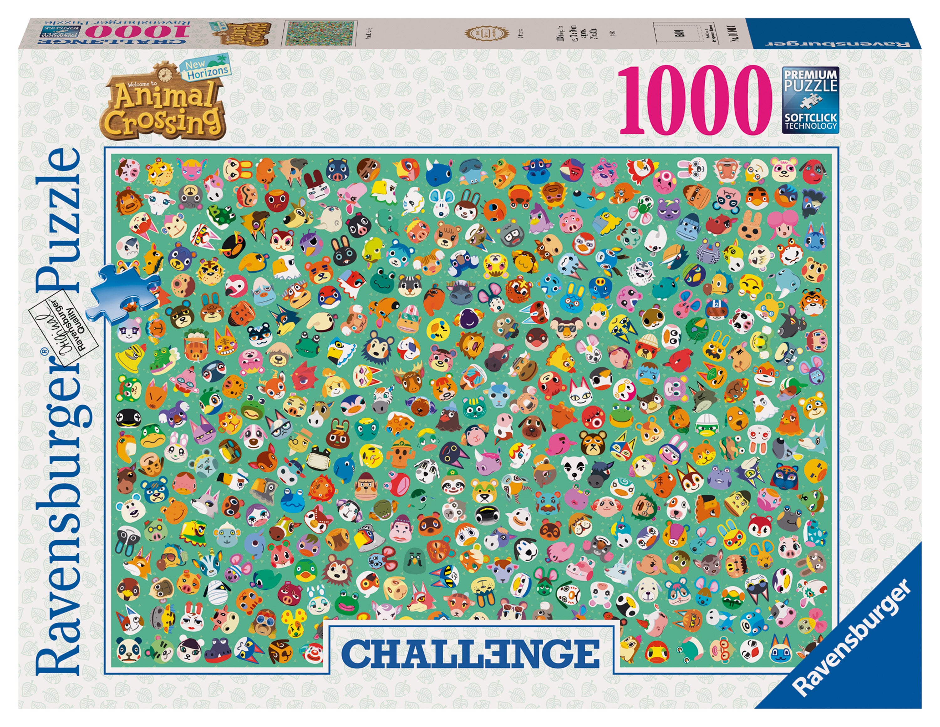 Animal Crossing – 1000 Piece Jigsaw Puzzle (Ravensburger)