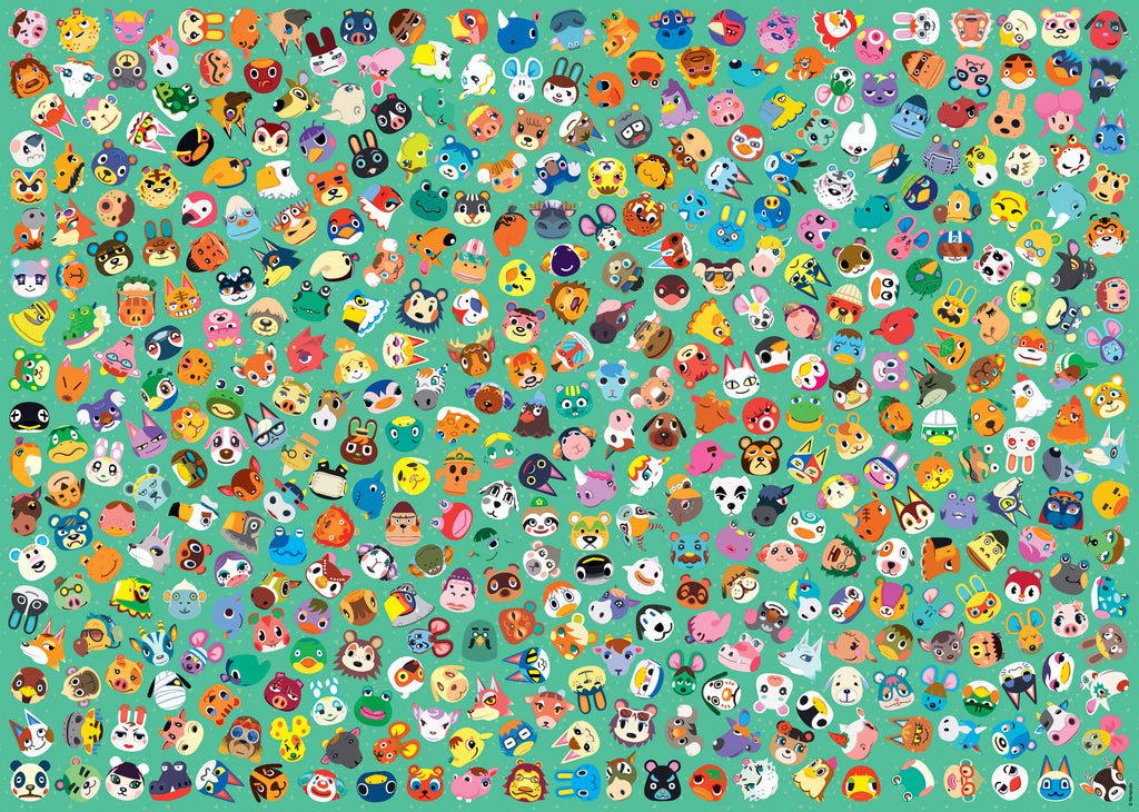 Animal Crossing – 1000 Piece Jigsaw Puzzle (Ravensburger)