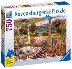 Cozy Front Porch Views – 750 Piece Jigsaw Puzzle (Ravensburger)