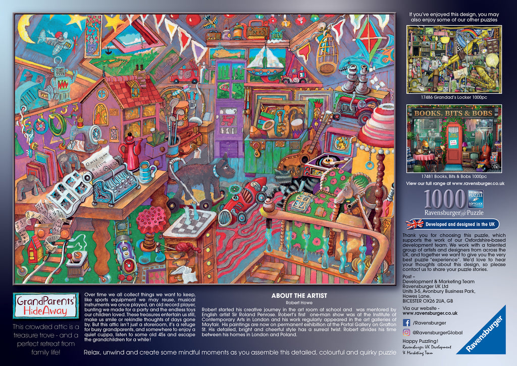 Grandparents’ Hideaway – 1000 Piece Jigsaw Puzzle (Ravensburger)