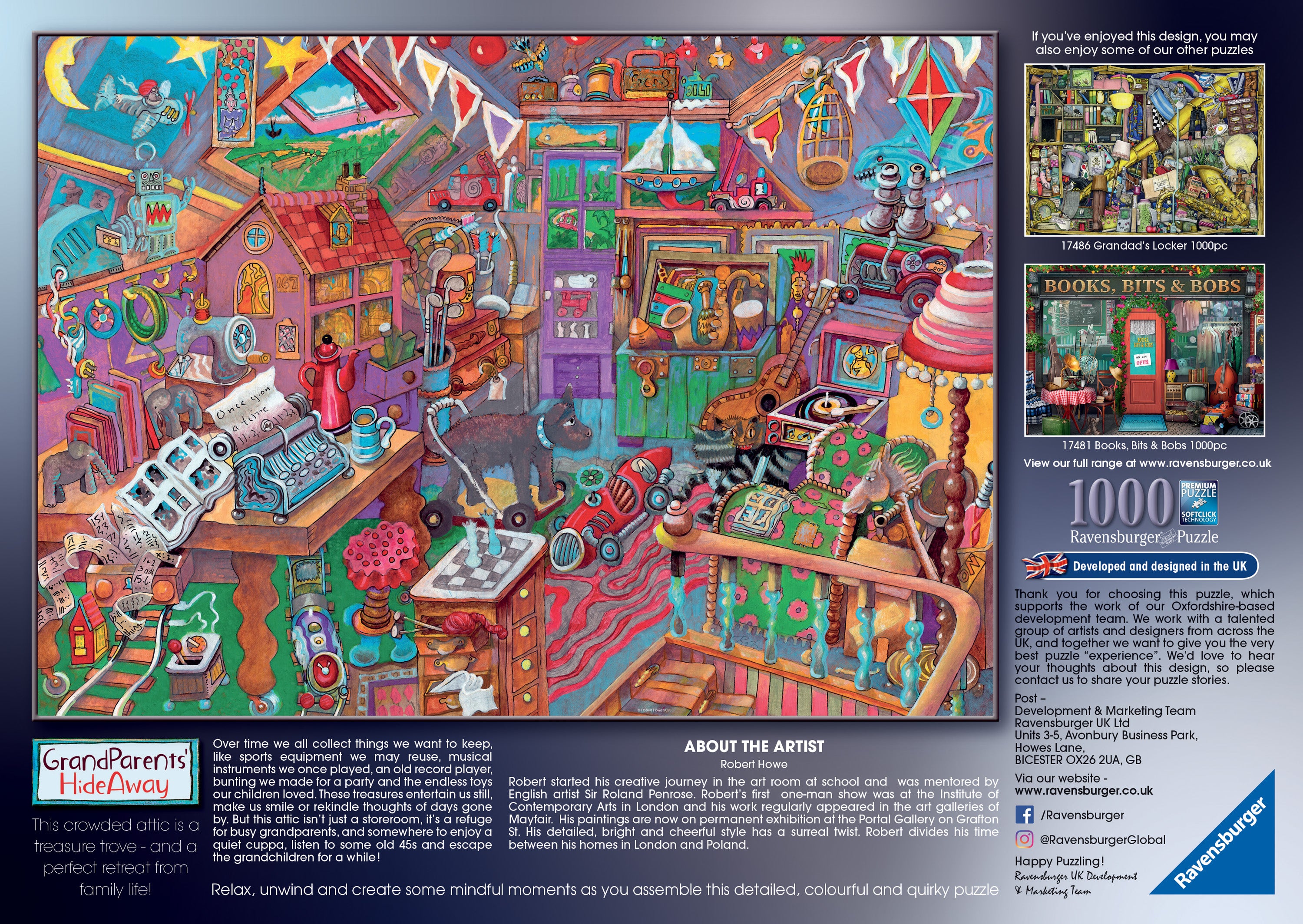 Grandparents’ Hideaway – 1000 Piece Jigsaw Puzzle (Ravensburger)