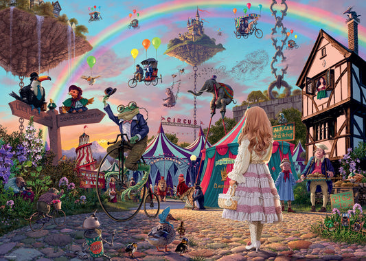 Ravensburger - Look & Find No.2, Enchanted Circus - 1000 Piece Jigsaw Puzzle
