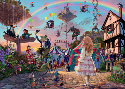 Look & Find No.2, Enchanted Circus – 1000 Piece Jigsaw Puzzle (Ravensburger)