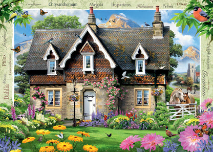 Ravensburger - Country Cottage No.15 - Hillside Cottage - 1000 Piece Jigsaw Puzzle