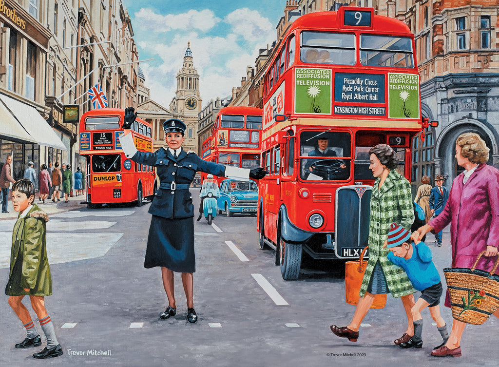 Happy Days No 6, Work Day Memories – 4 x 500 Piece Jigsaw Puzzles (Ravensburger)