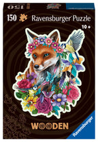 Shaped Fox – 150 Piece Wooden Jigsaw Puzzle (Ravensburger)
