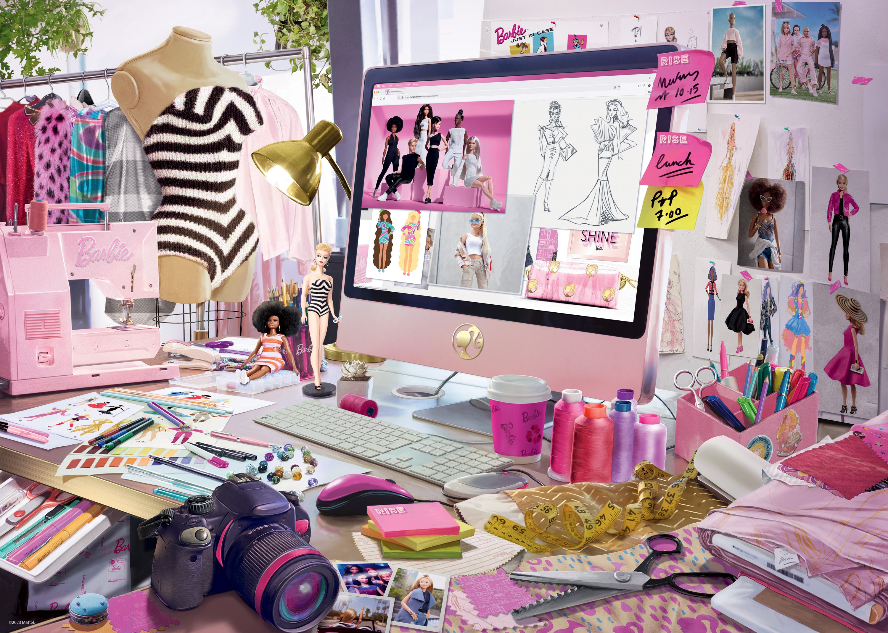 Barbie Fashion Icon – 1000 Piece Jigsaw Puzzle (Ravensburger)