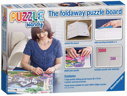 Ravensburger Handy Puzzle Board Storage Accessory - Suitable for Jigsaws Up to 1000 Pieces