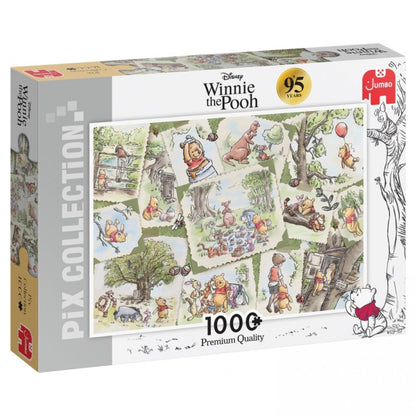Jumbo - Disney Pix Collection Winnie the Pooh 95 Years- 1000 Piece Jigsaws