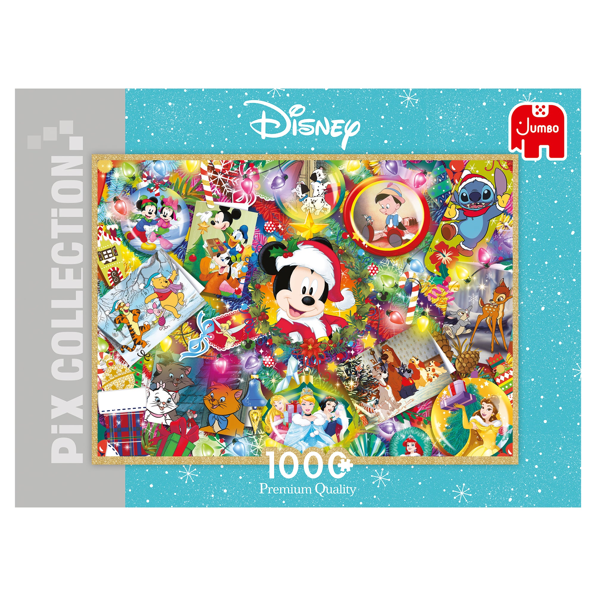 Disney Pix Collection Christmas – 1000 Piece Jigsaw Puzzle (Jumbo)