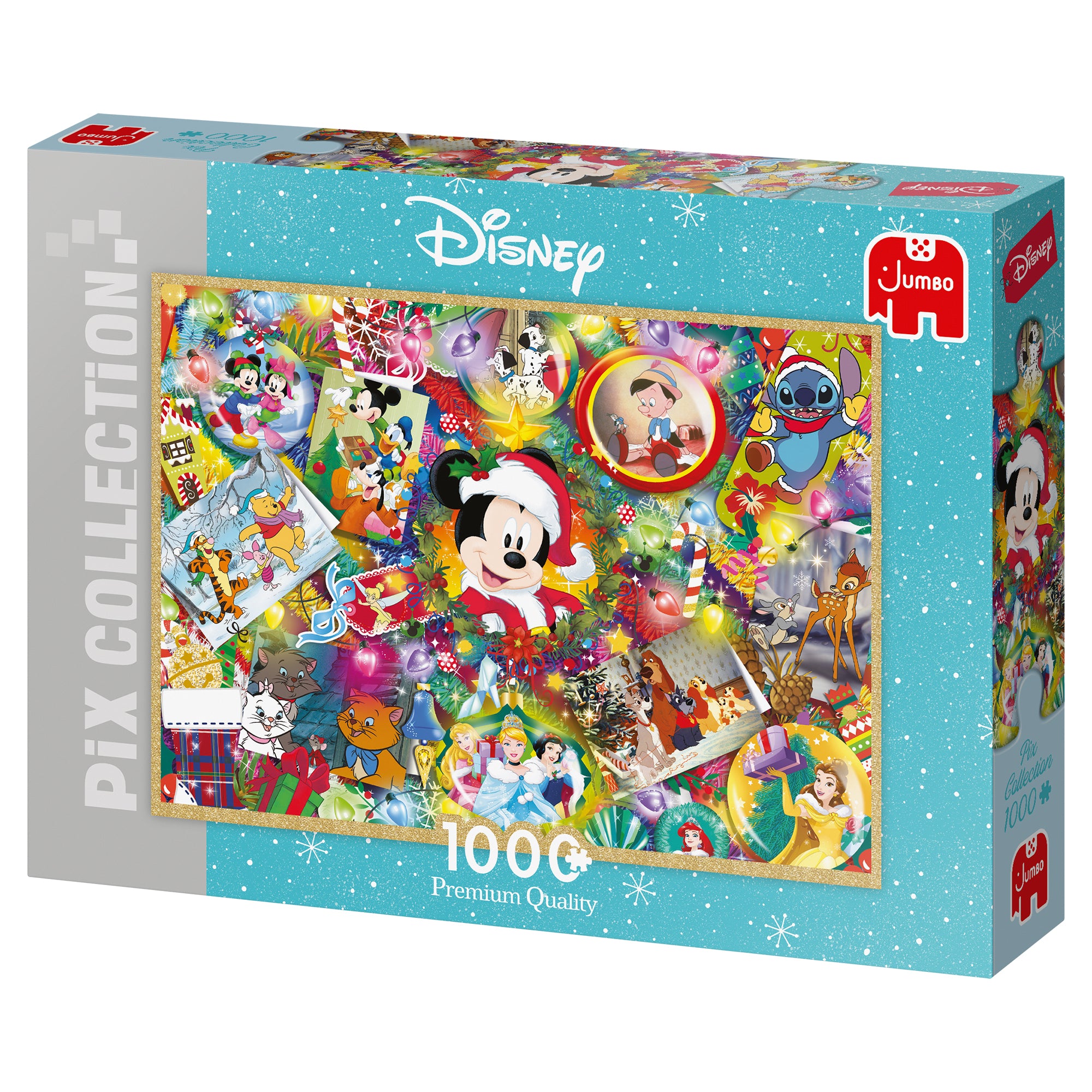 Disney Pix Collection Christmas – 1000 Piece Jigsaw Puzzle (Jumbo)