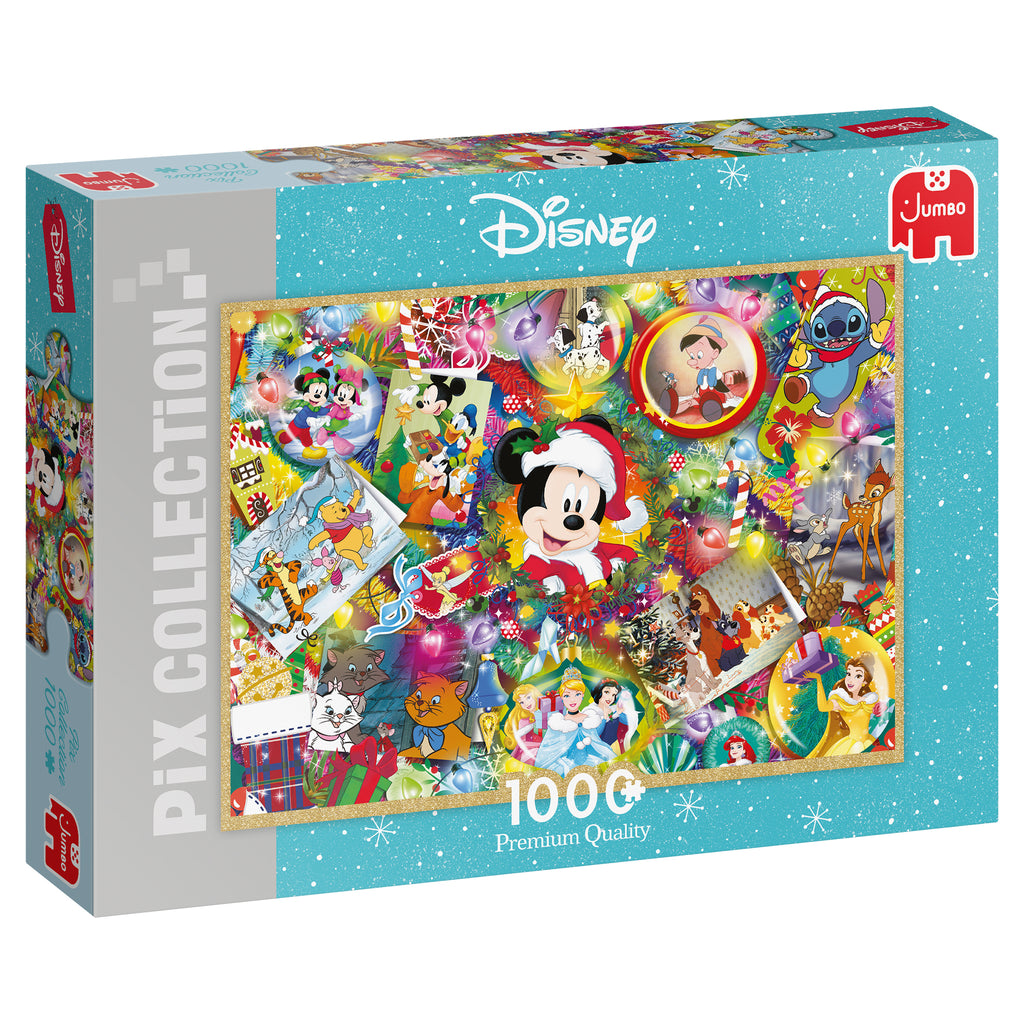 Disney Pix Collection Christmas – 1000 Piece Jigsaw Puzzle (Jumbo)