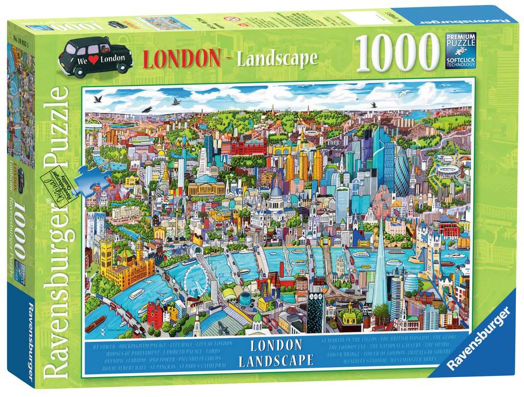 Ravensburger - London - Landscape - 1000 Piece Jigsaw Puzzle