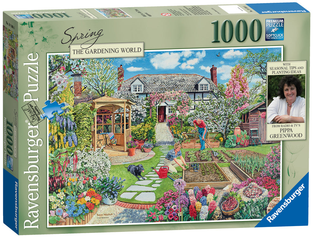 Ravensburger - Gardening World Spring - 1000 Piece Jigsaw Puzzle