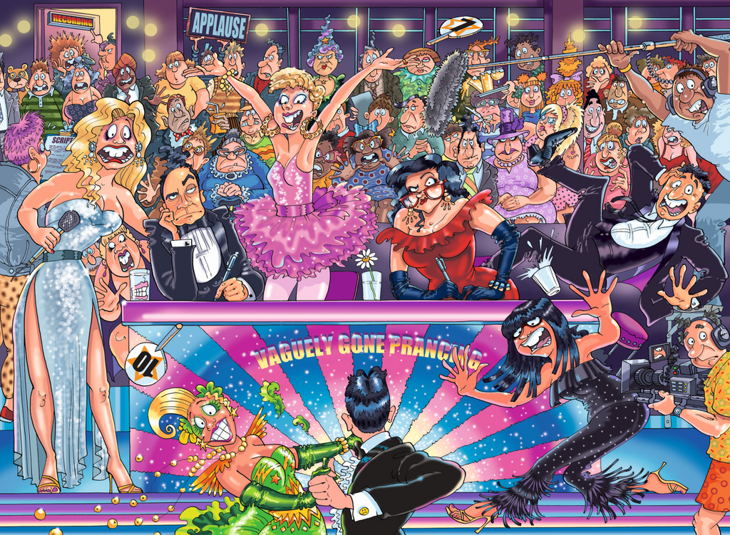Wasgij Original 30: Strictly Cant Dance! – 1000 Piece Jigsaw Puzzle (Wasgij)
