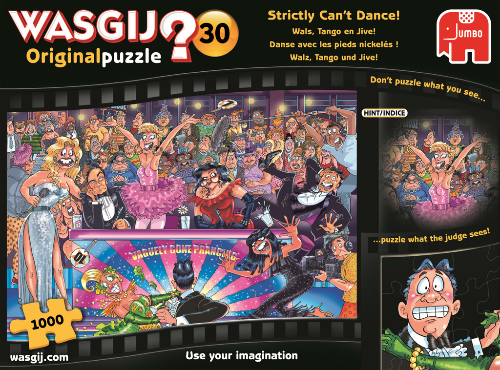 Wasgij Original 30: Strictly Cant Dance! – 1000 Piece Jigsaw Puzzle (Wasgij)