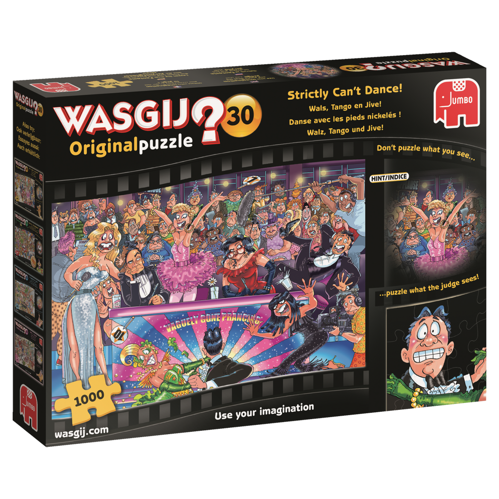 Wasgij Original 30: Strictly Cant Dance! – 1000 Piece Jigsaw Puzzle (Wasgij)